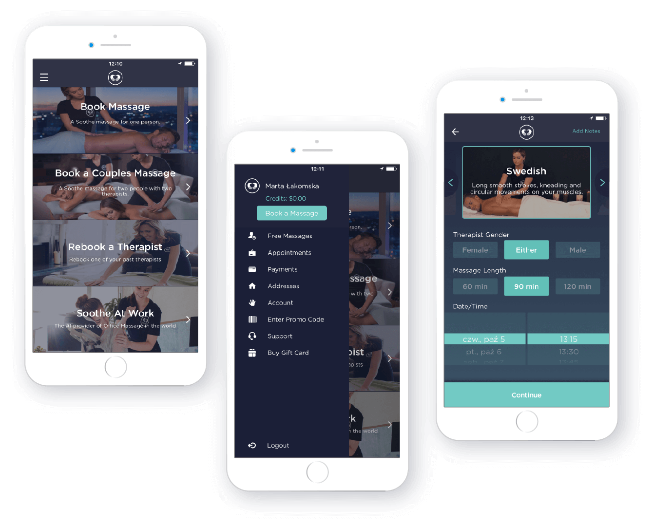 ios development poland for soothe
